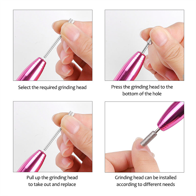 Portable Electronic Nail Polisher Pen