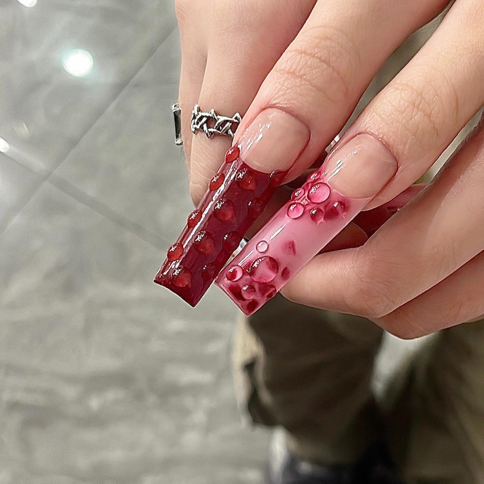 Siva Nail, Petal Painter, Bloomed Artistry, Handmade Press on Nails