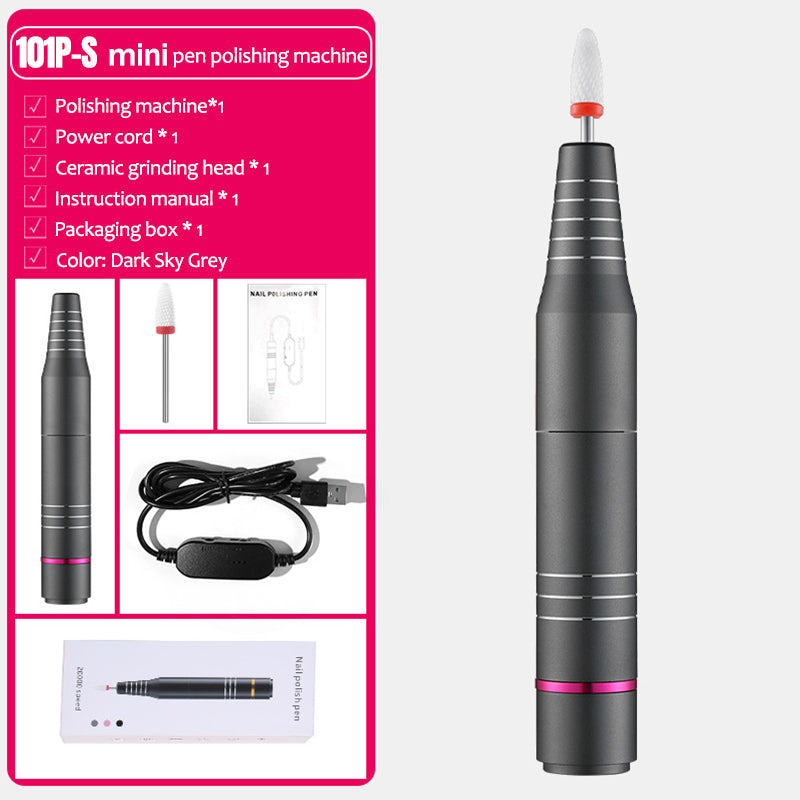 Portable Electronic Nail Polisher Pen